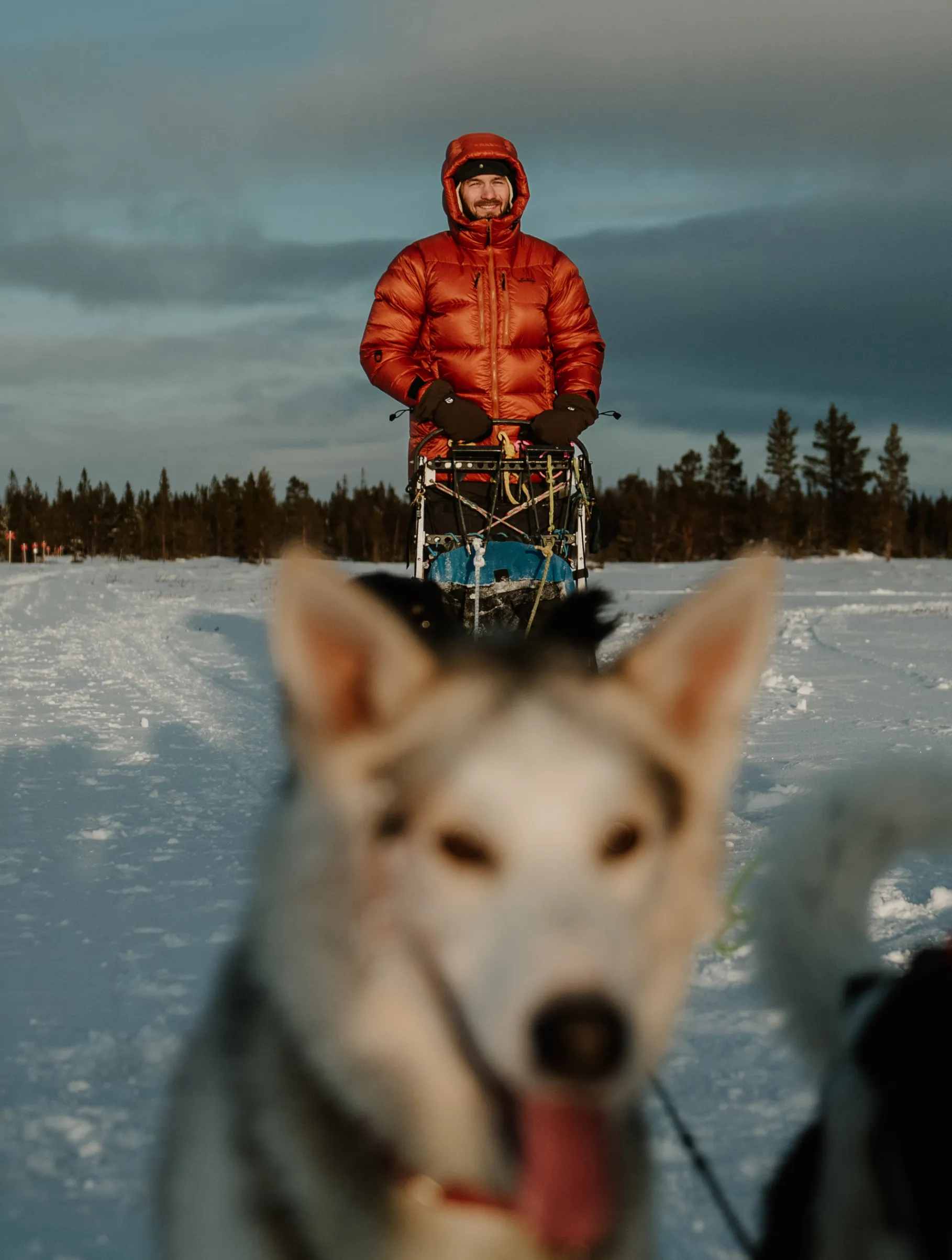 Abisku Adventure Down Parka Herre