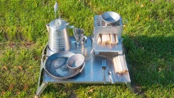Accessory Table for Large Flat Firepit