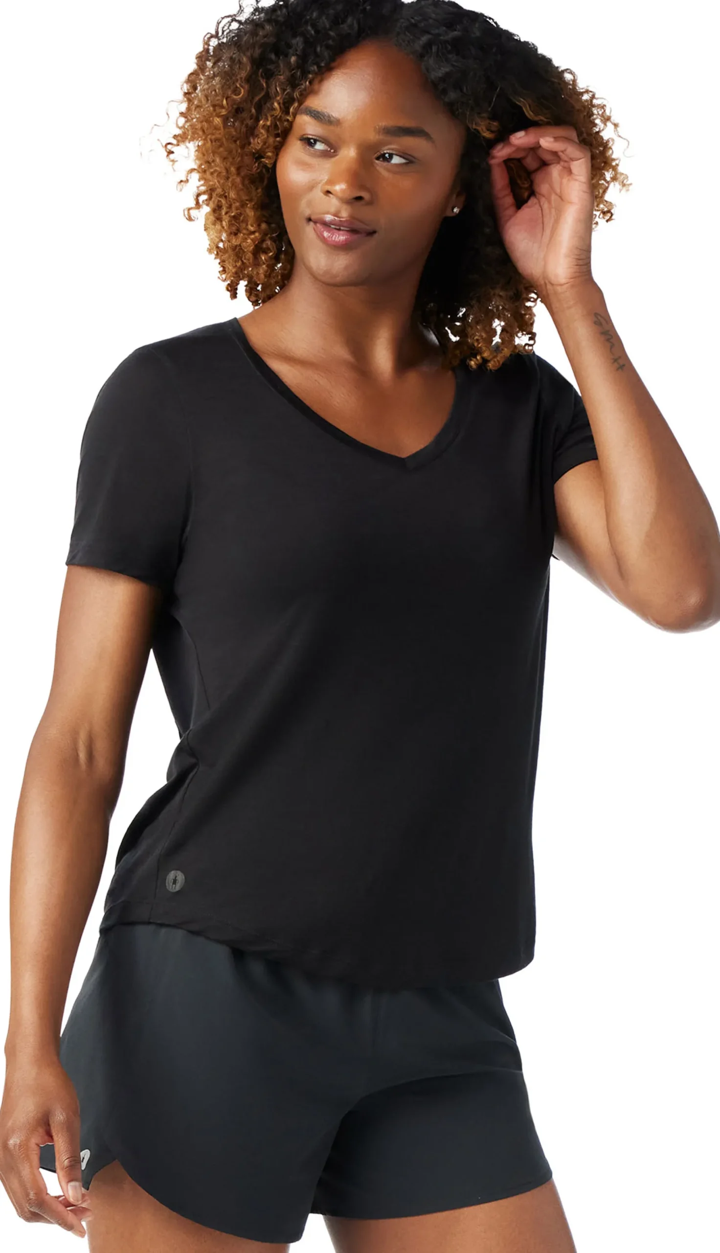 Active Ultralite V-Neck Short Sleeve Dame