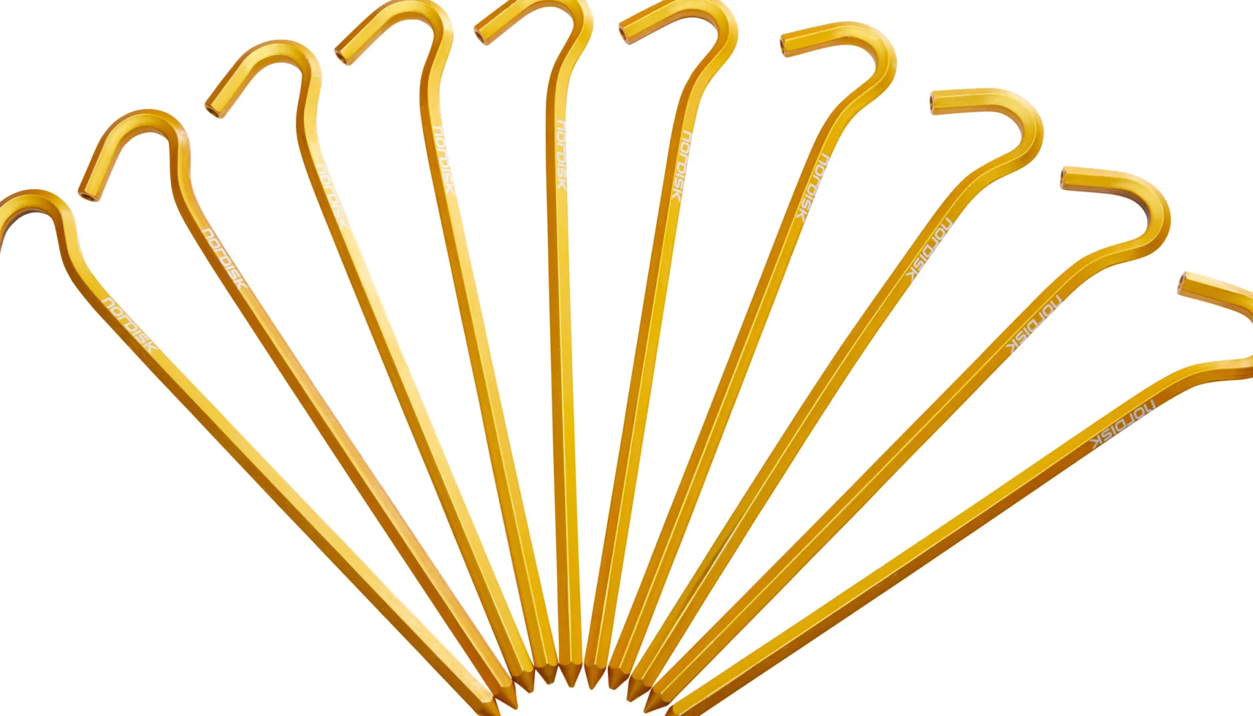 Aluminium Skewer Pegs, 10 stk
