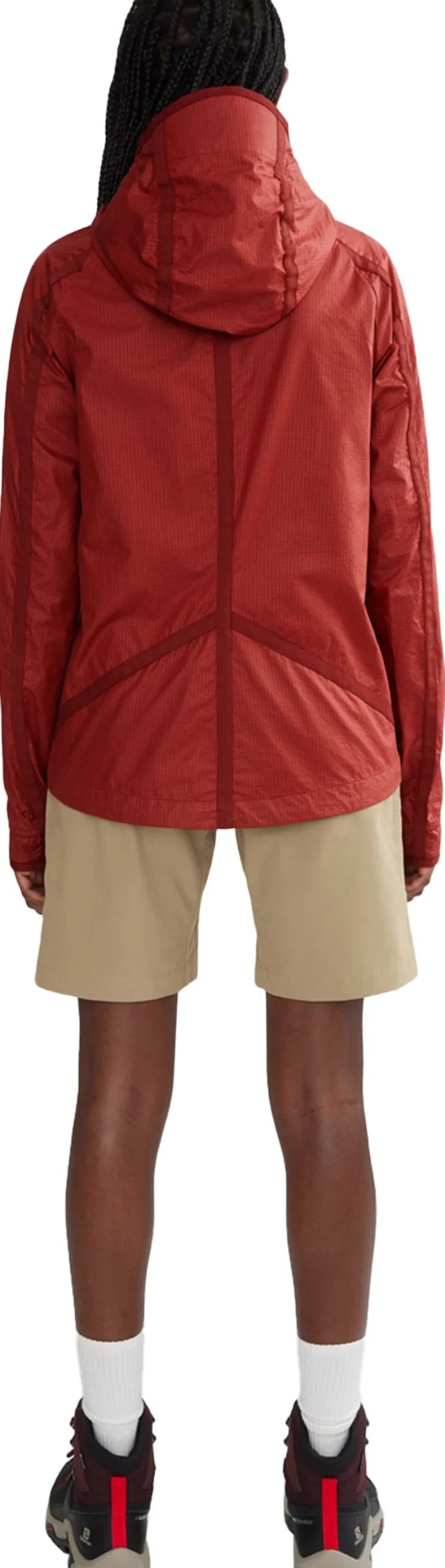 Ansur Hooded Wind Jacket Dame