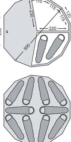 Asgard 19.6 Zip-In Floor, Bund