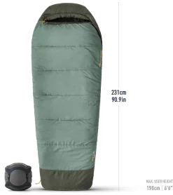 Boab Synthetic Sleeping Bag -1C/30F Long Fibersovepose