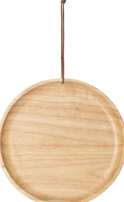 Breakfast Wooden Plate 20 cm