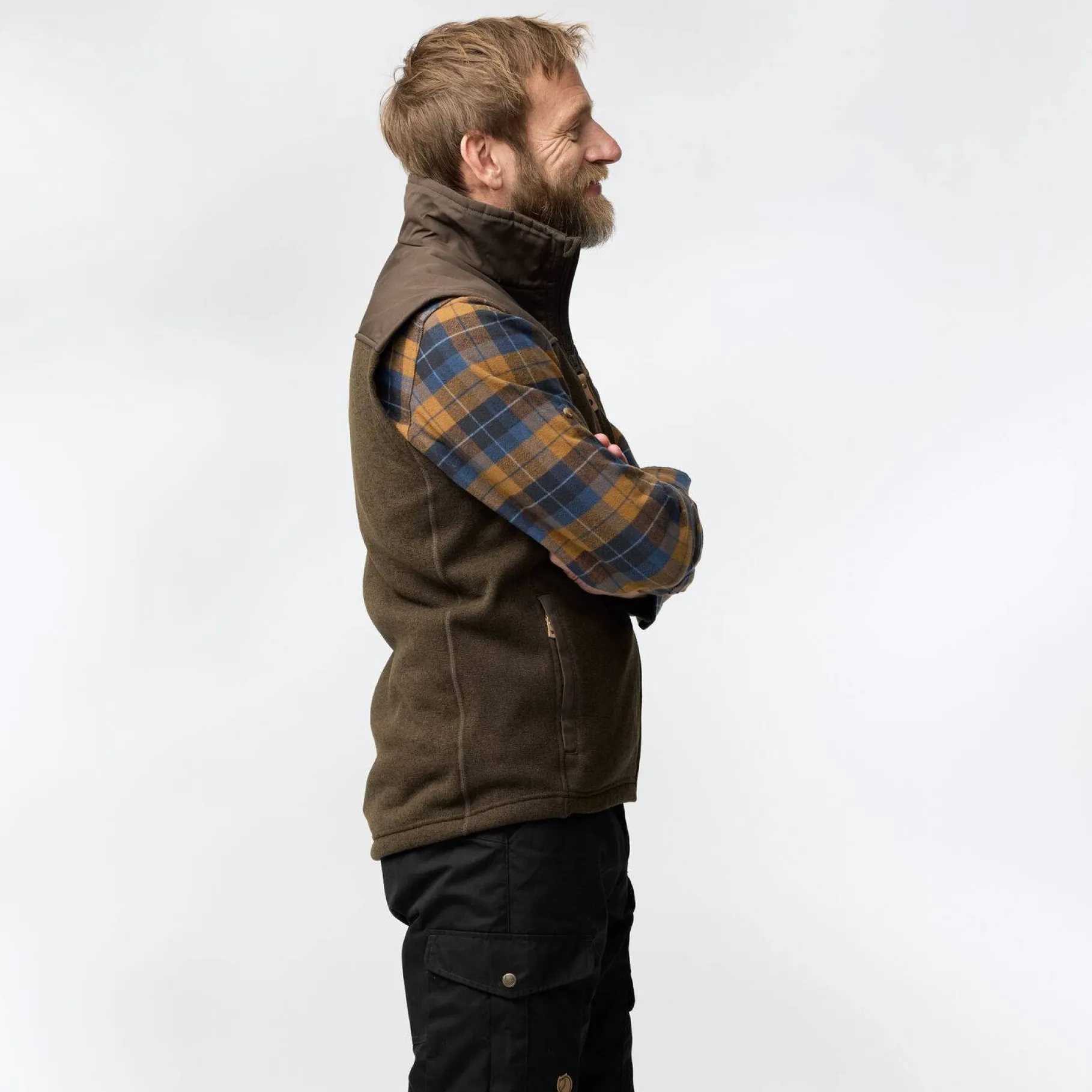 Buck Fleece Vest Herre