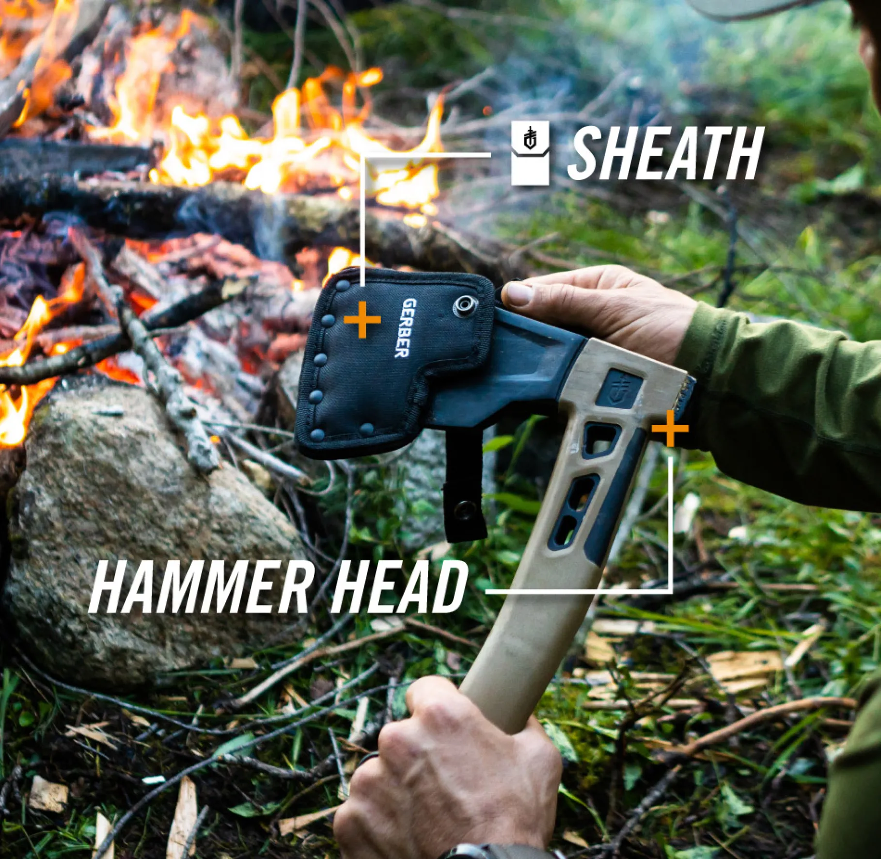 Bushcraft Hatchet Håndøkse