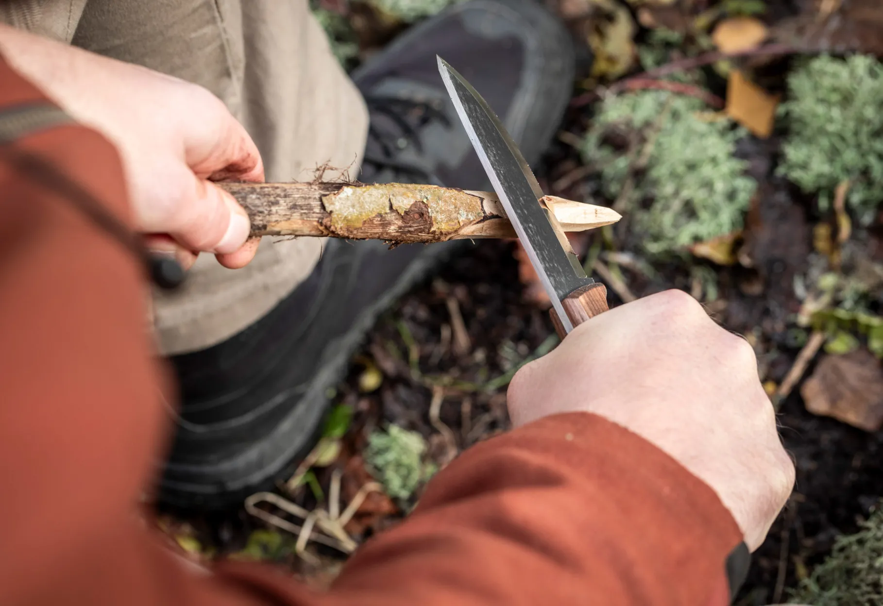 Bushcraft Knife, 10,5 cm