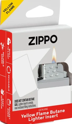 Butane Lighter Insert - Yellow Flame