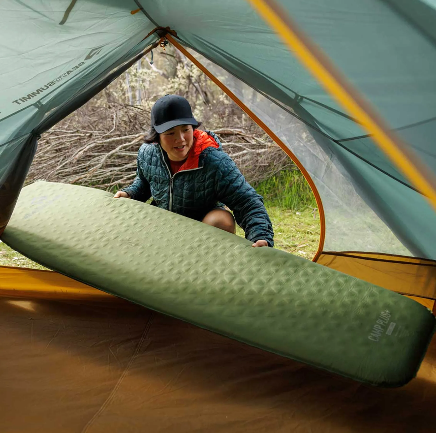 Camp Plus SI Mat Large Selvoppustende Liggeunderlag