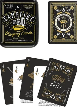 Campfire BBQ Sauce-Proof Playing Cards