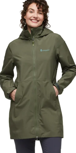 Cielo Rain Trench Dame