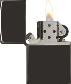 Classic High Polish Black Lighter
