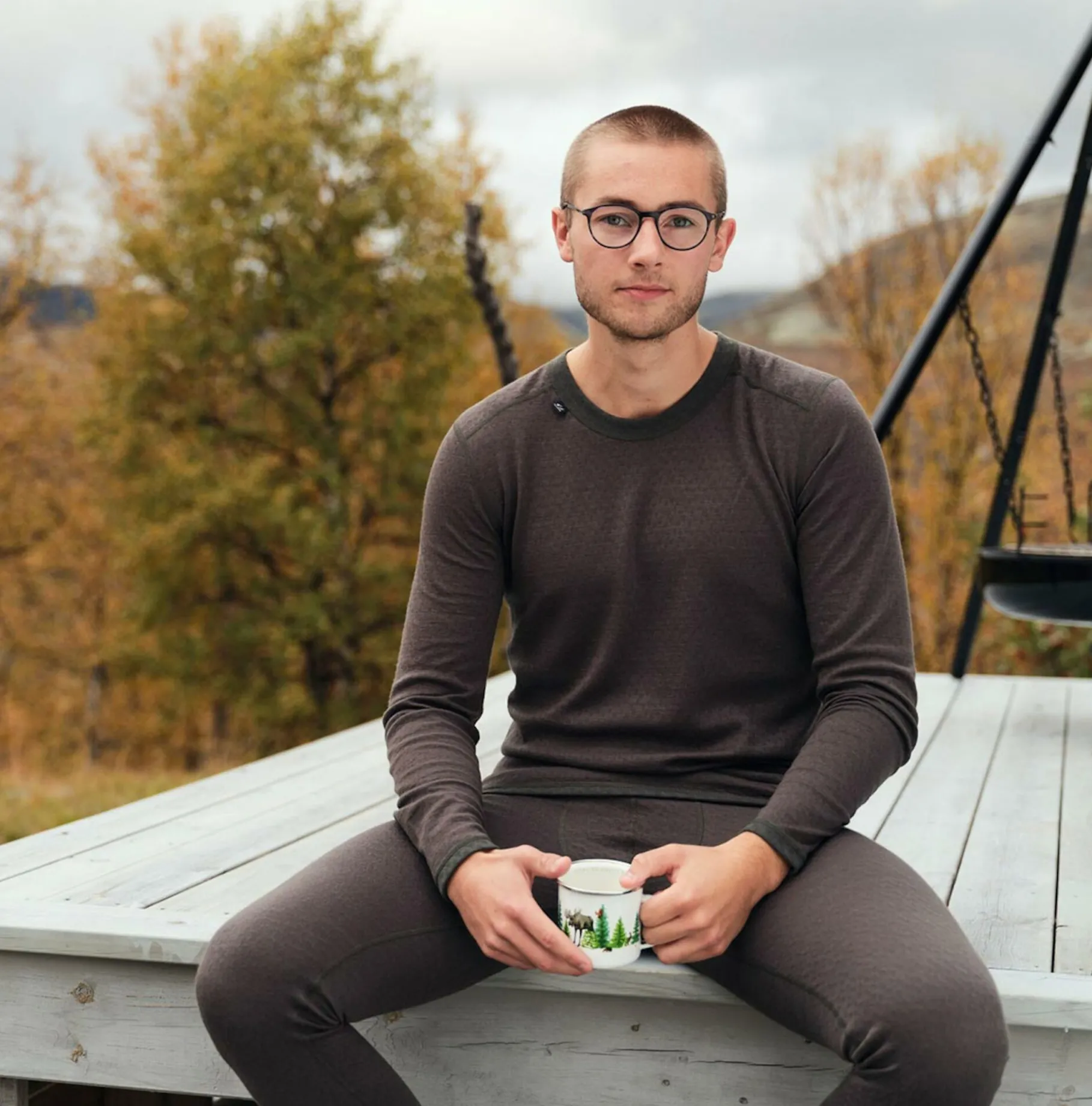 Comfort 200 Round Neck Herre