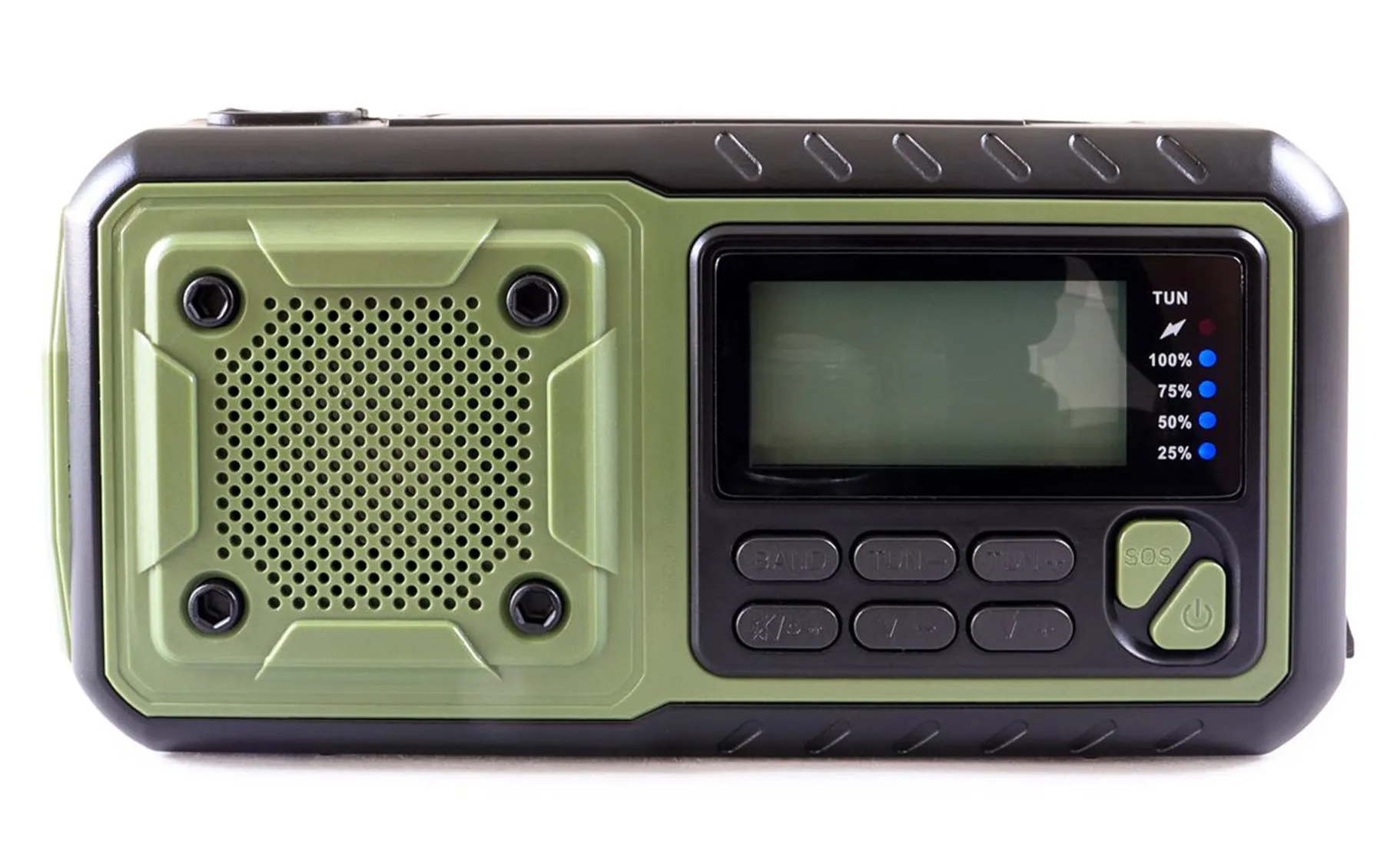 Crank Radio Multi Nødradio med Håndsving