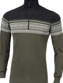 DesignWool Marius Mock Neck with Zip Herre