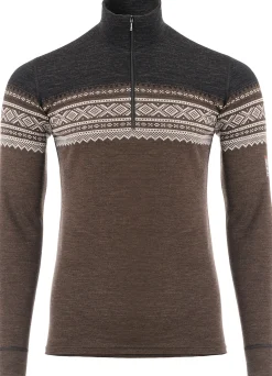 DesignWool Marius Mock Neck with Zip Herre