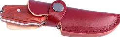 Drop Point Belt Knife Sandalwood AISI 440