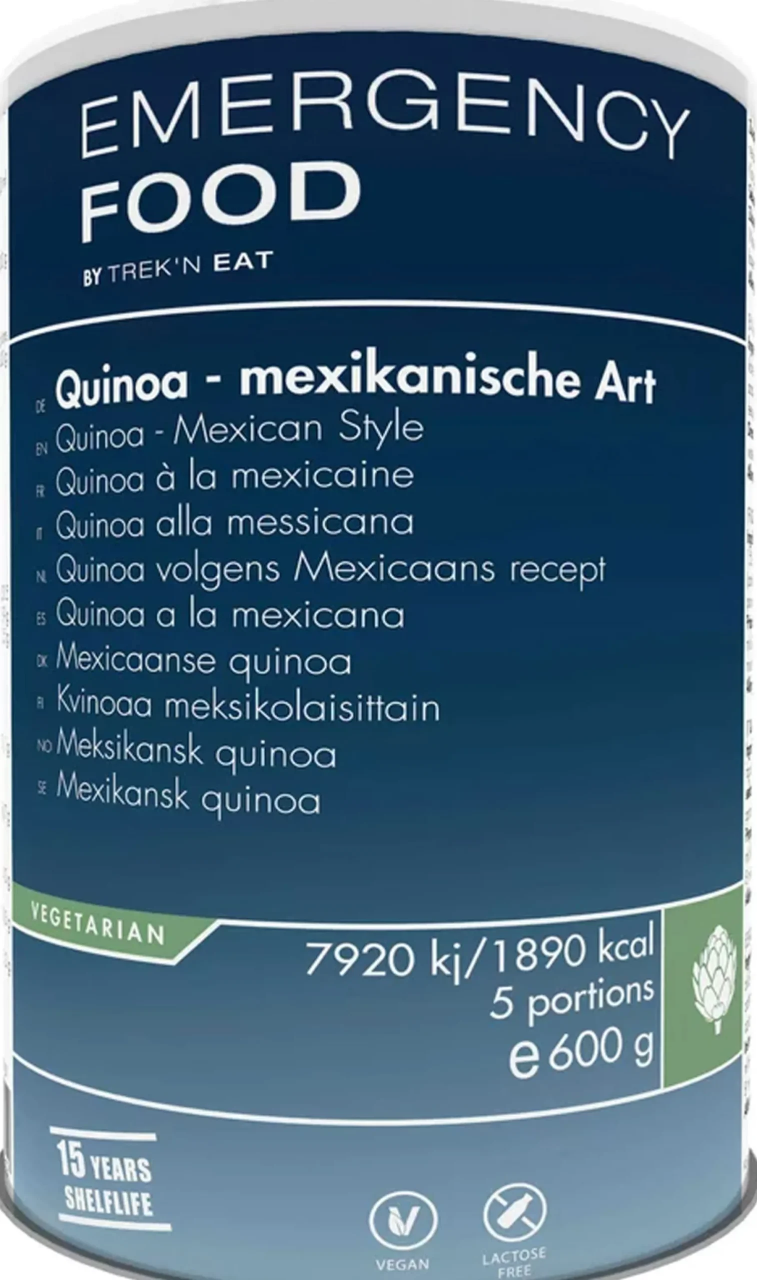 Emergency Food Quinoa - Mexican Style, 5 portioner