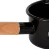 Enamel Pan 0.5L Black