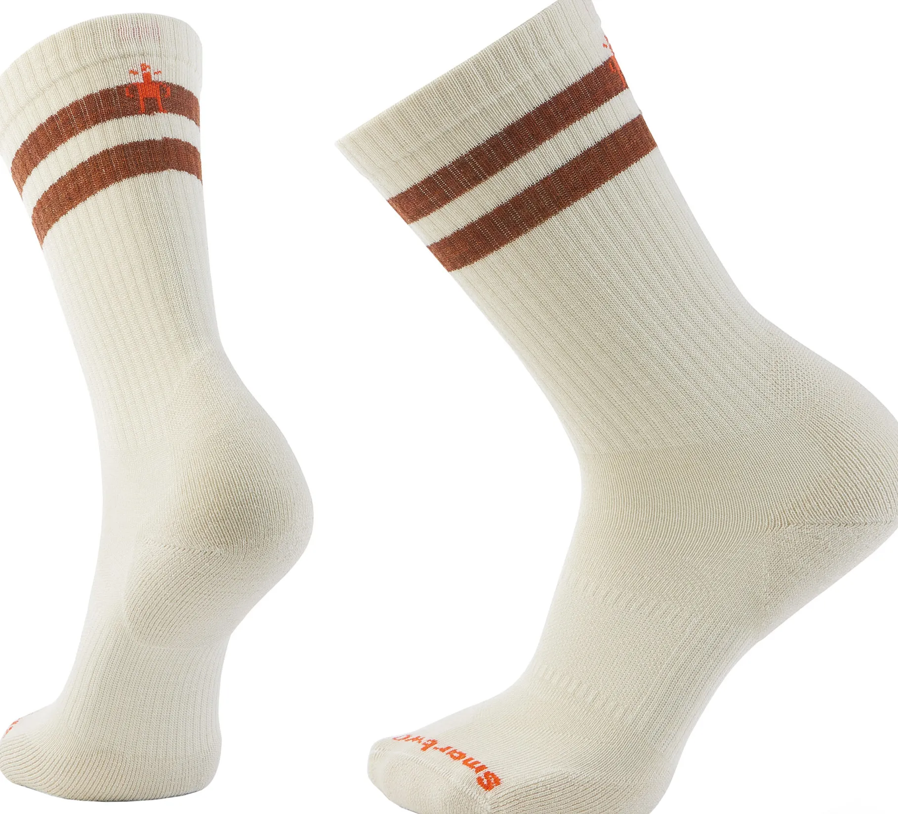 Everyday Athletic Striped Crew Sokker
