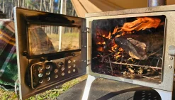 Fastfold Compact Camping Stove with 2 Windows