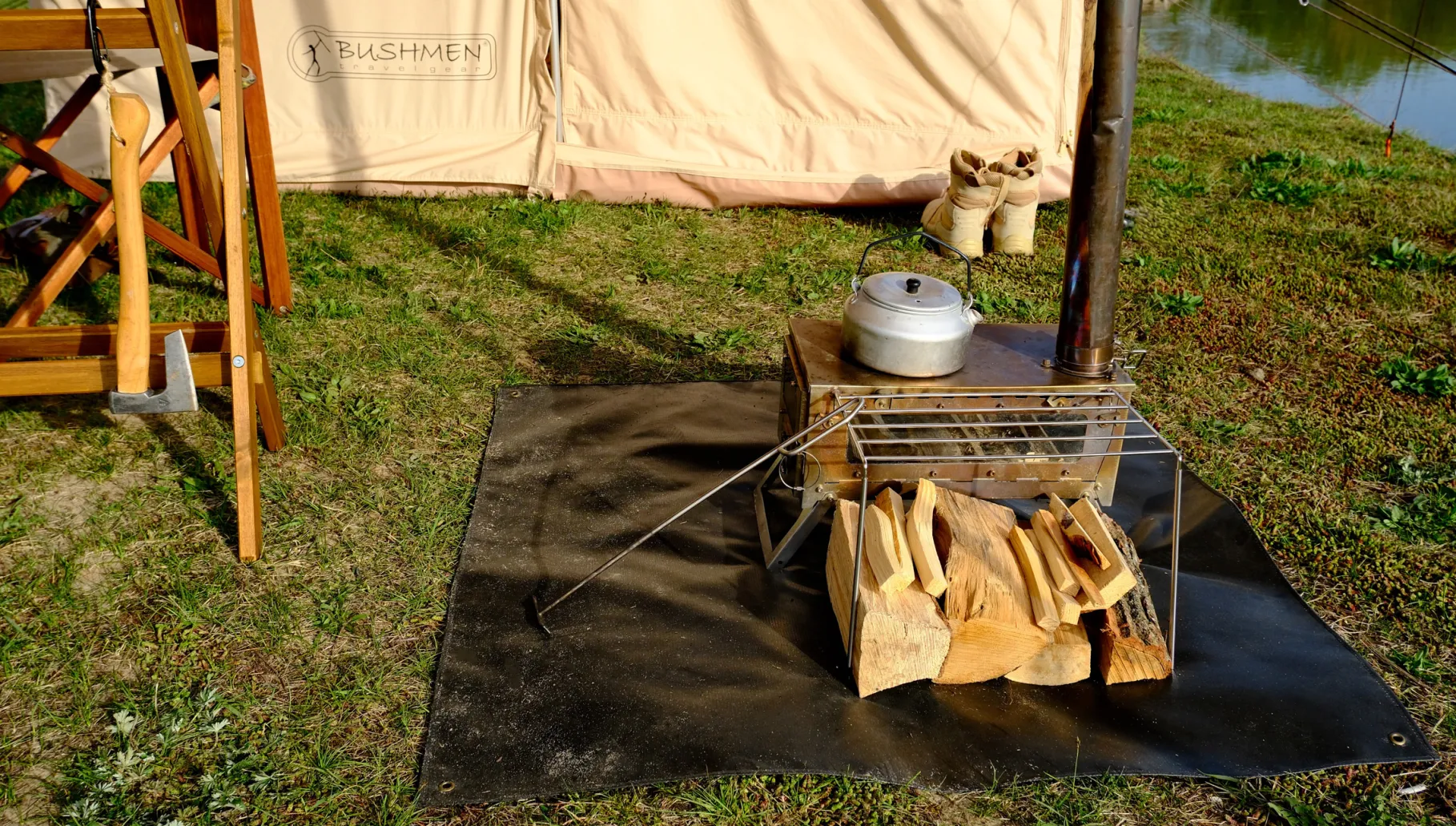 Fastfold Fire Mat 1x1