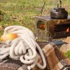 Fastfold Large Camping Stove with 2 Windows