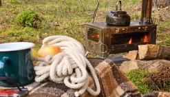 Fastfold Large Camping Stove with 2 Windows