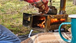 Fastfold Large Camping Stove with 2 Windows