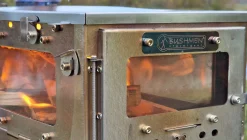 Fastfold Large Camping Stove with 3 Windows
