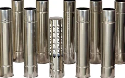 Fastfold Pipe Set, 2.5 m/10 stk