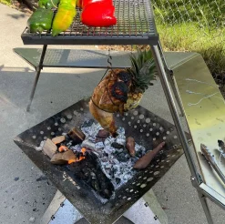 Fire Guard Stove Table