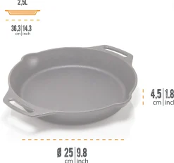 Fire Skillet w/Two Handles FP30H