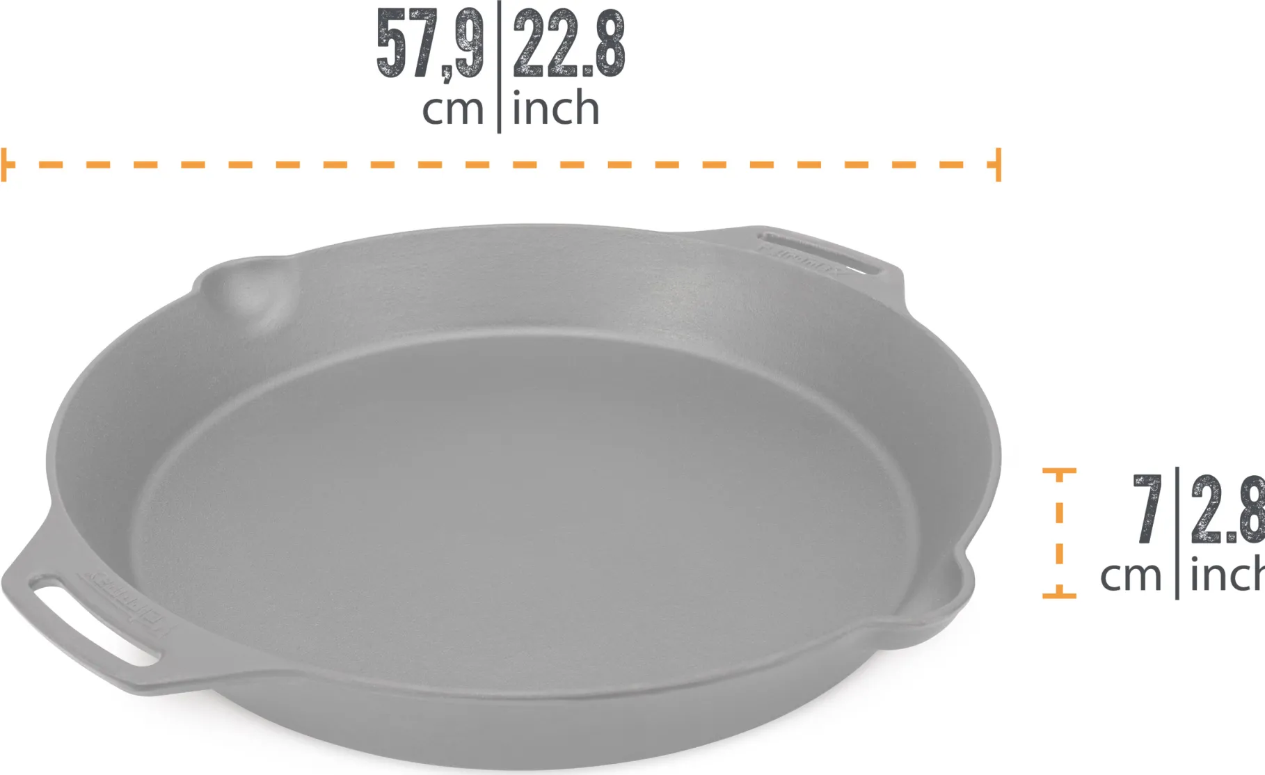 Fire Skillet w/Two Handles FP50H