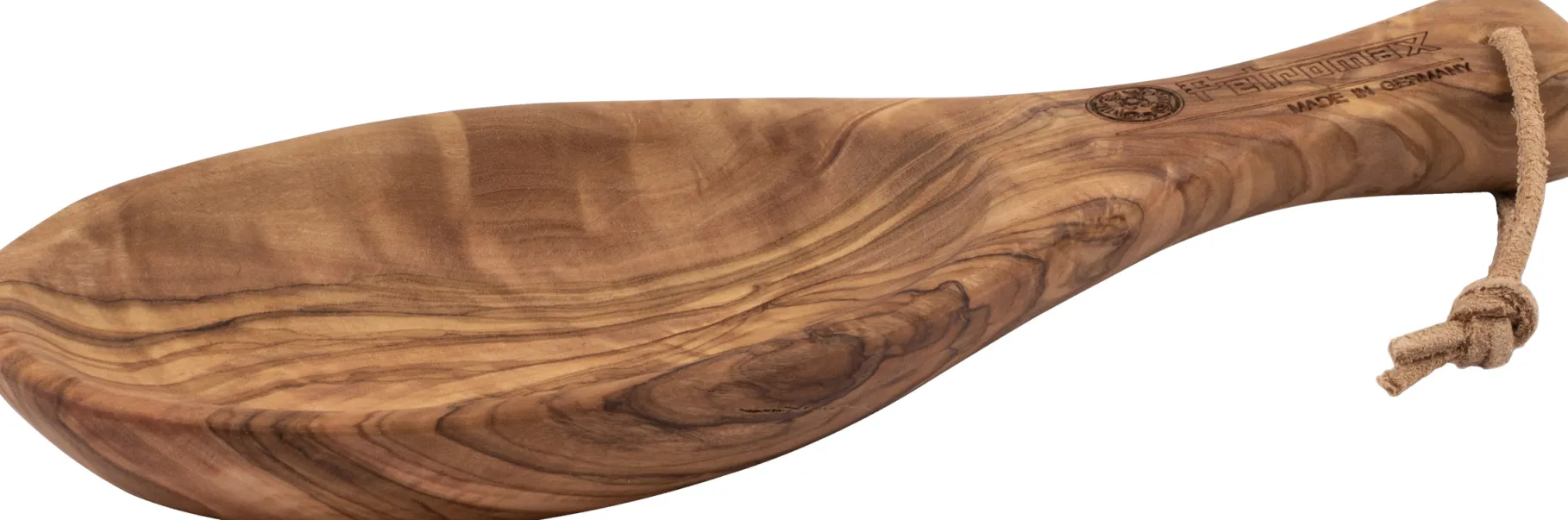 Flat Bowl 25 cm Olive Wood