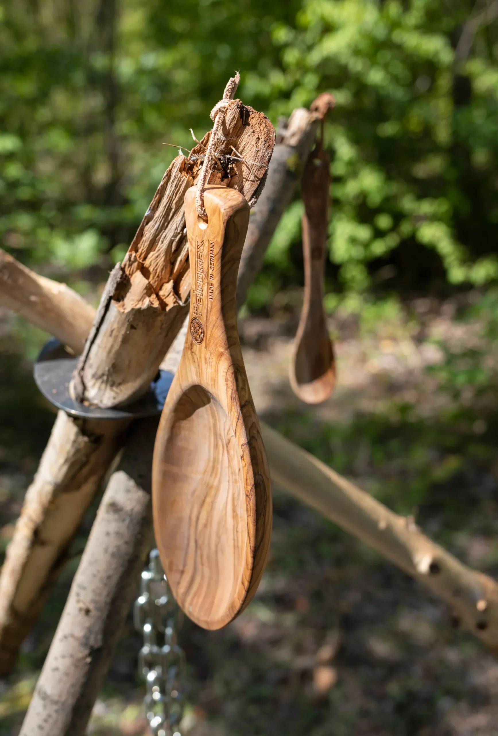 Flat Bowl 25 cm Olive Wood