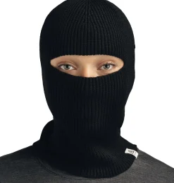 Flat Knit Balaclava Hat