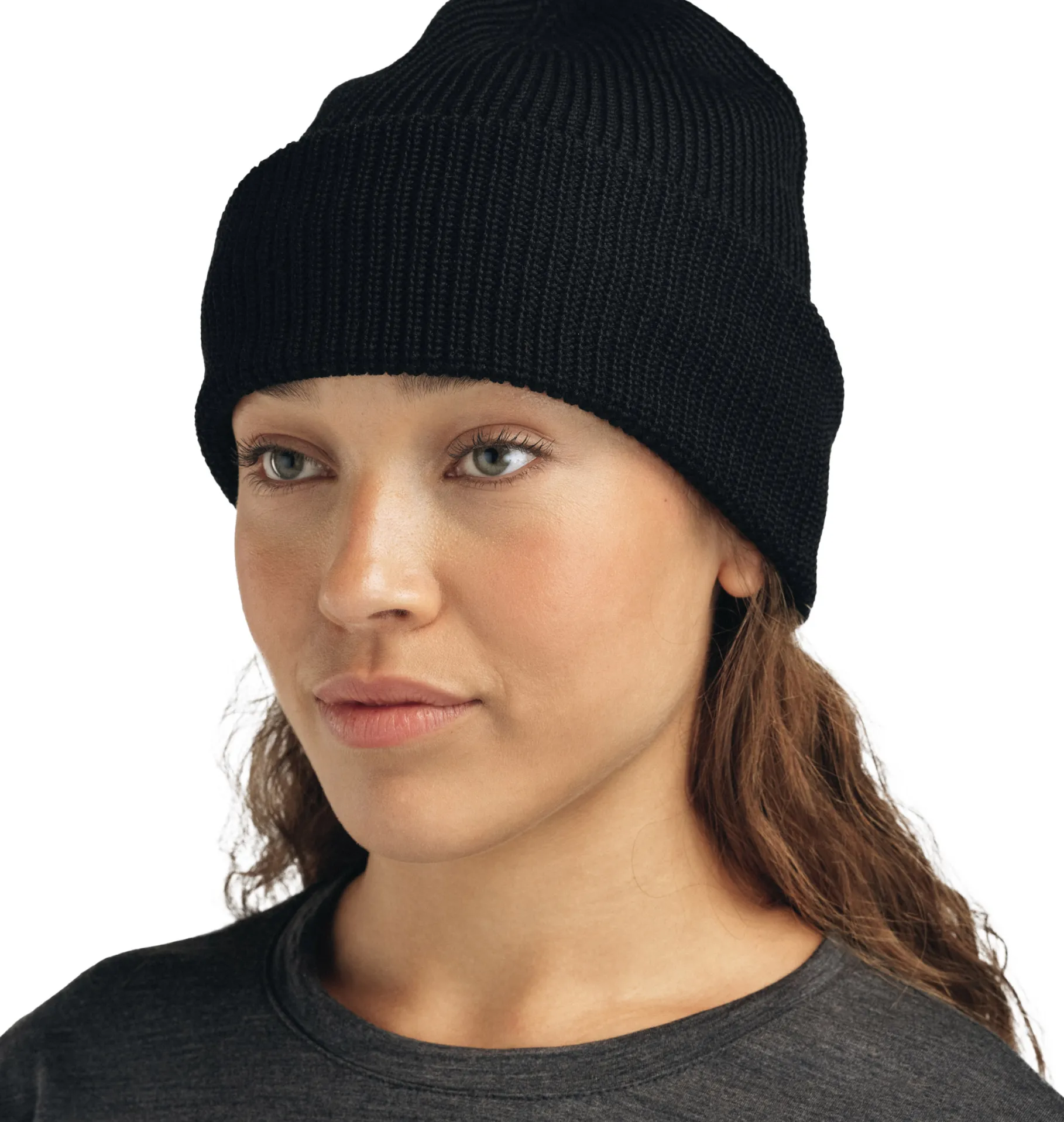 Flat Knit Balaclava Hat