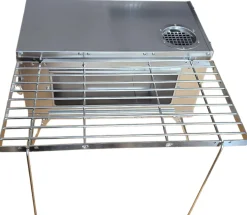 Foldable Stainless Steel Stove w/Pipe