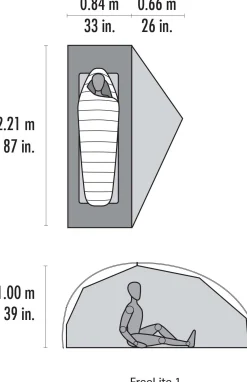 FreeLite 1 Ultralight, 1-Persons Telt