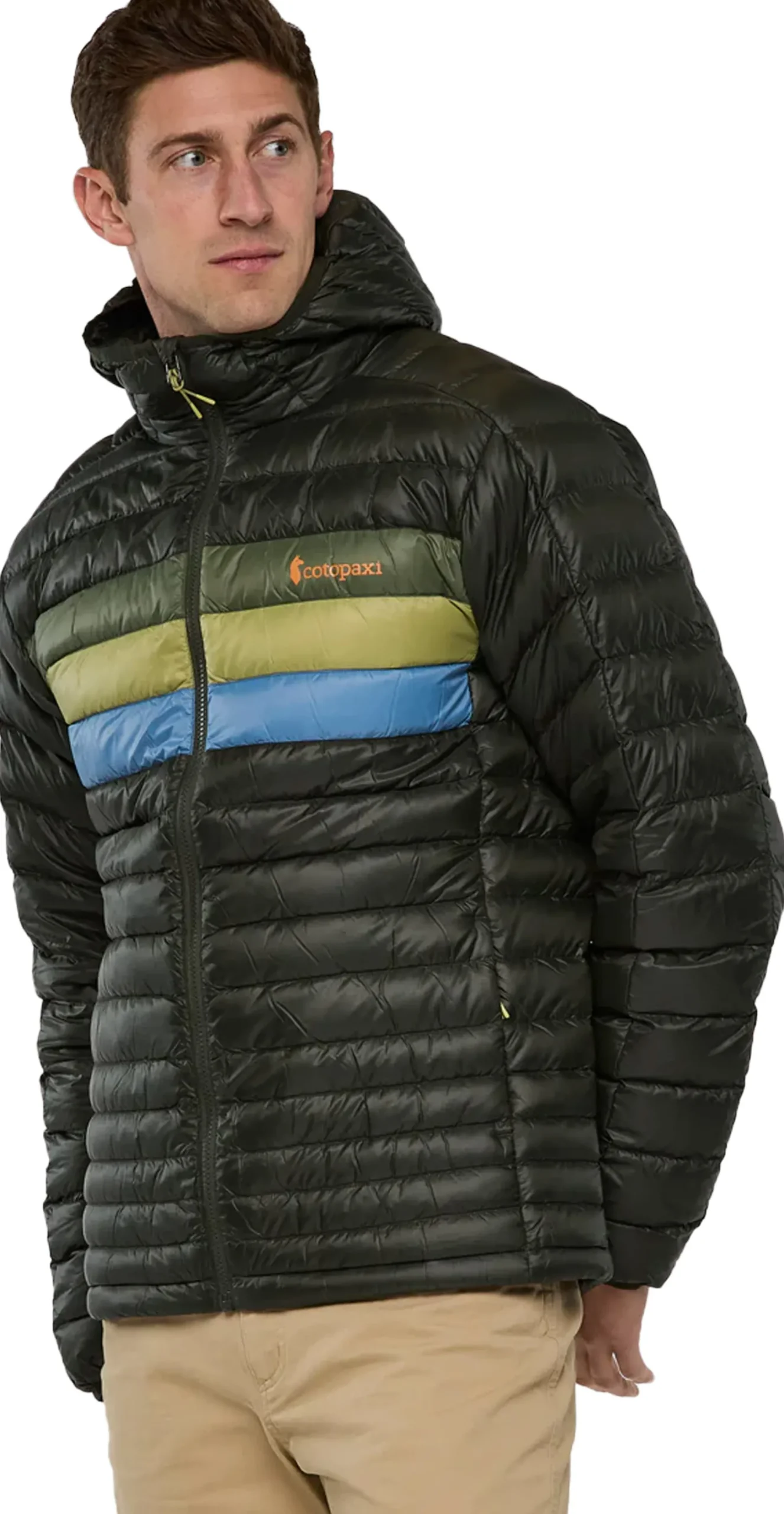 Fuego Down Hooded Jacket Herre