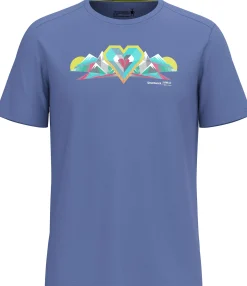 Geo Peaks Active Short Sleeve Graphic Tee Herre