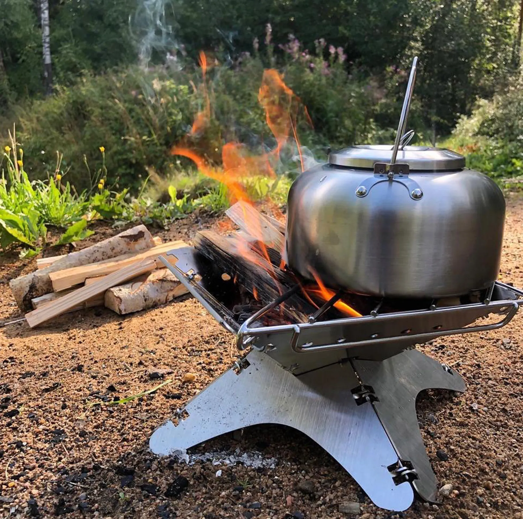 Grate for Small Flat Firepit