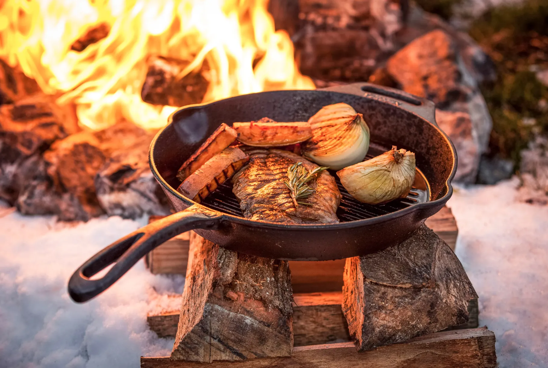 Grill Fire Skillet w/One Handle GP30