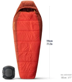Hamelin Synthetic Sleeping Bag -1C/30F Long Dame Fibersovepose