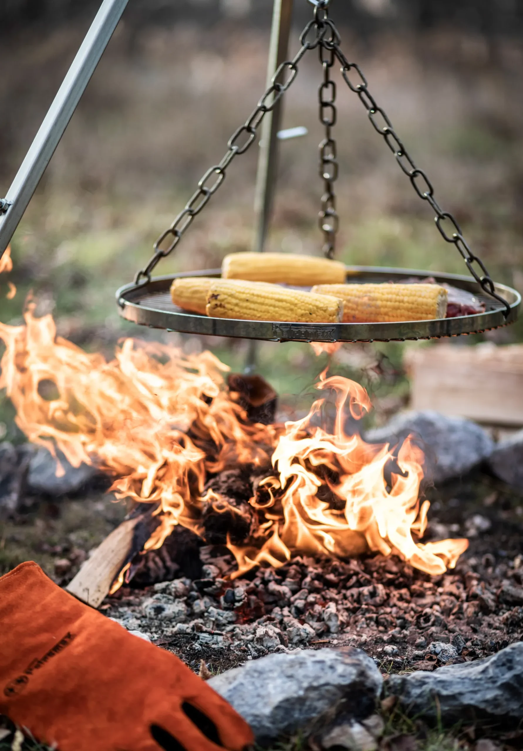 Hanging Grate for Cooking Tripod