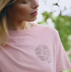 Hemp Blend Out Here T-shirt Dame