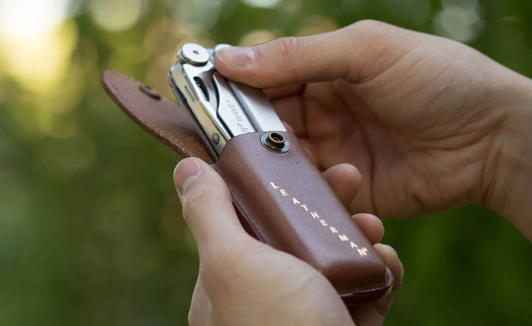 Heritage Leather Sheath, Medium Etui