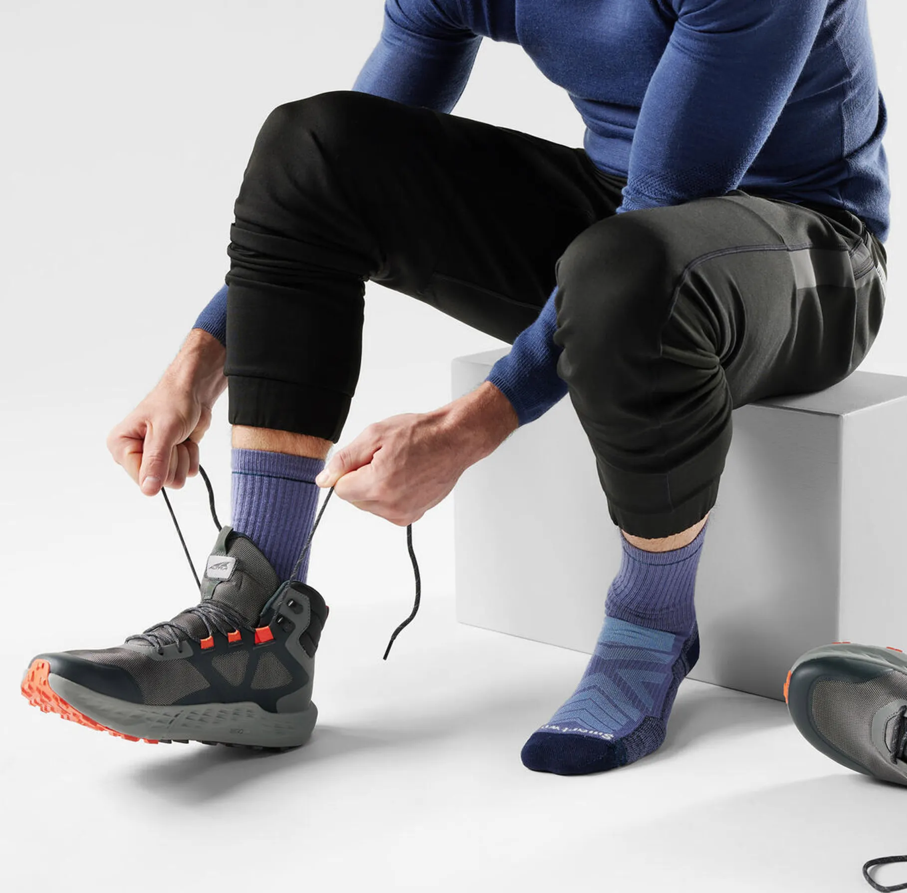 Hike Light Cushion Crew Sokker