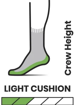 Hike Light Cushion Crew Sokker